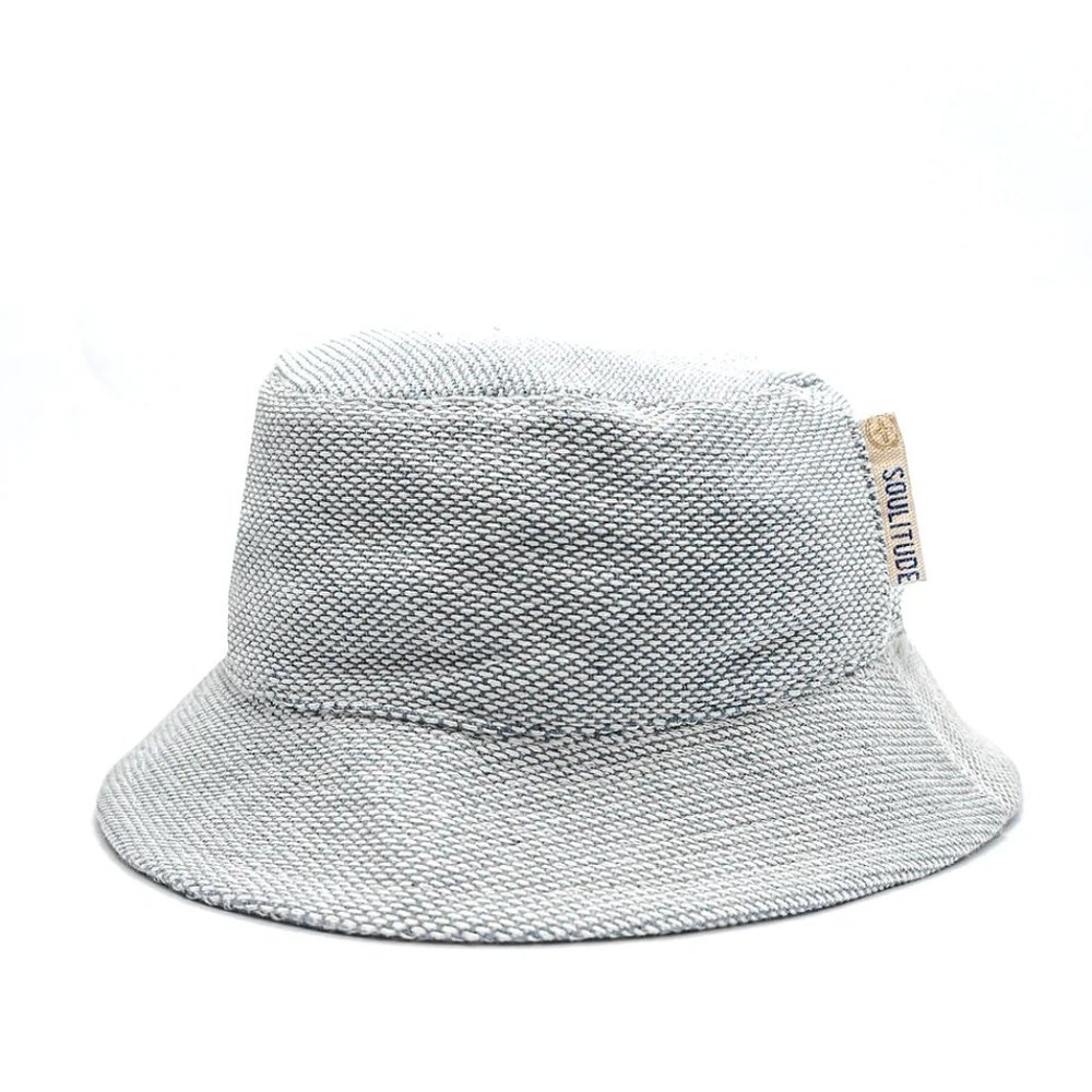 SOULITUDE Unisex Bucket Hat-Patterned Blue